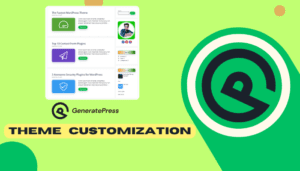 GeneratePress Theme customization